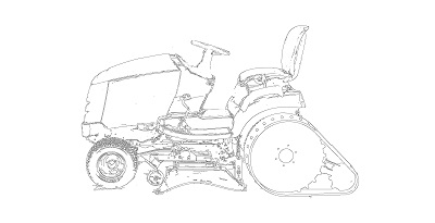 hensu tracks for garden tractor, lawn tractor, zero turn mower